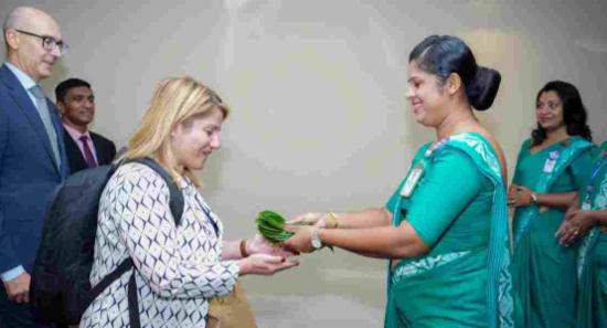 இத்தாலி வௌிவிவகார பிரதியமைச்சர் நாட்டிற்கு வருகை